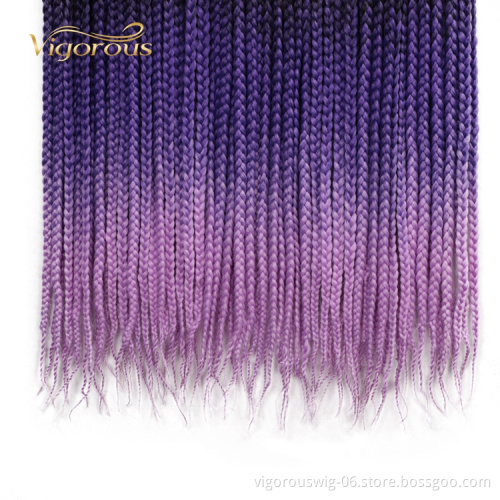VIGOROUS New Design High Quality Pre Braided Locs Passion Twist Hair Crochet Braid Extension Wigs For Afro Women